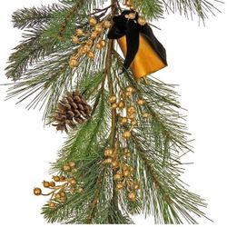 HGTV Home Collection Unlit Artificial Christmas Garland