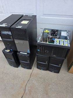 Computer towers no hard drives