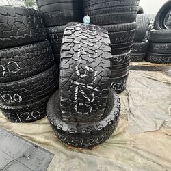 Used pair BFgoodrich 325/60/20 All-terrian