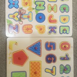 Number, Letter Boards