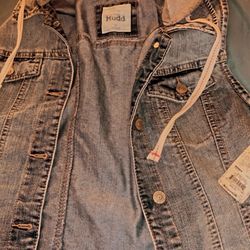 Womens Denim Vest Jacket