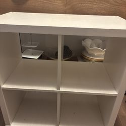 IKEA  Kallax White Bookcase 