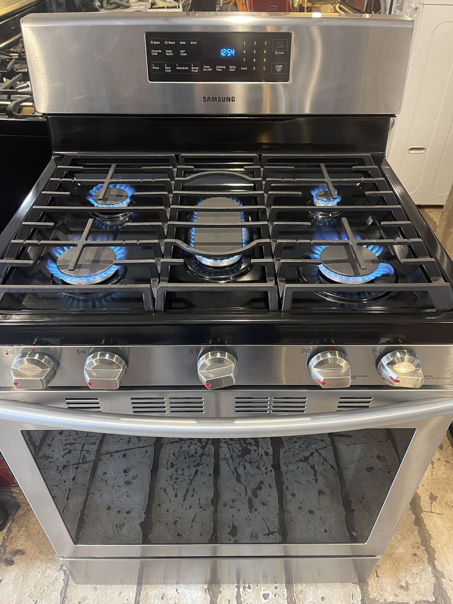 30” Stainless Steel 5 Burner’s Samsung Gas Stove FOR SALE!!! 