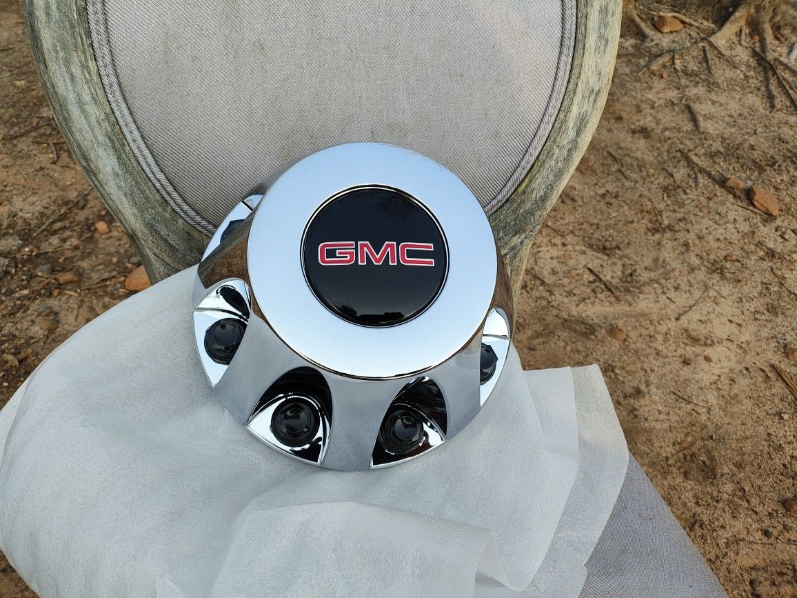 Brand New 8 Lug GMC Chrome Center Cap OEM Part