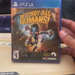 Destroy All Humans PS4 