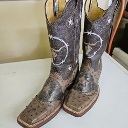Handmade Genuine Ostrich  8.5  /  9