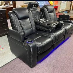 Power Recliner Sofa By Ashley 
