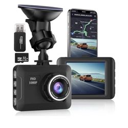 Dash Camera FHD 1080P with 32GB Card.   (U)