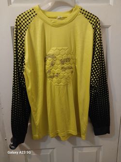 Padded goalie jersey
