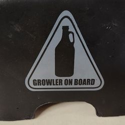 Growler On Board Growler Koozie Holder
