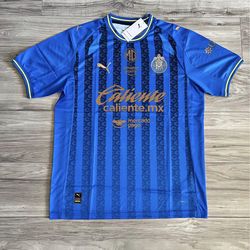 S,M,L,Xl,2XL,3XL,4XL slim fit available Soccer Chivas Guadalajara new jersey 3rd kid blue  2026 azul terser uniforme el rebaño sagrado  New Jersey  20