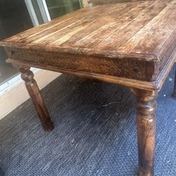 Vintage Wooden Dining Table