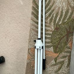 OnStage On-Stage MS7801W Telescoping Microphone Boom Stand, White 