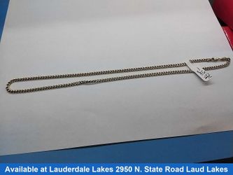 Cuban Link Chain - Yellow Gold 14k (.585) 7.9 grams 21 inch