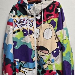 Members Only x Nickelodeon Rugrats Windbreaker Jacket – Size L