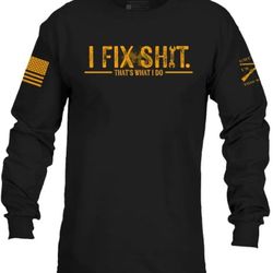 Grunt Style I Fix Sht Long Sleeve Men's T-Shirt