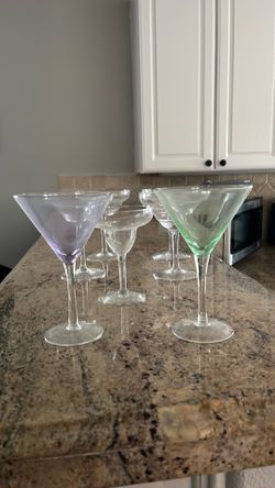 7 margarita glasses