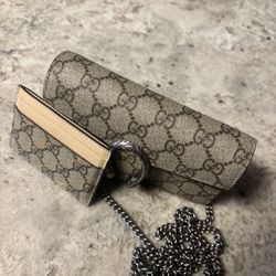 Gucci Dionysus Supreme Bag with Cardholder Wallet