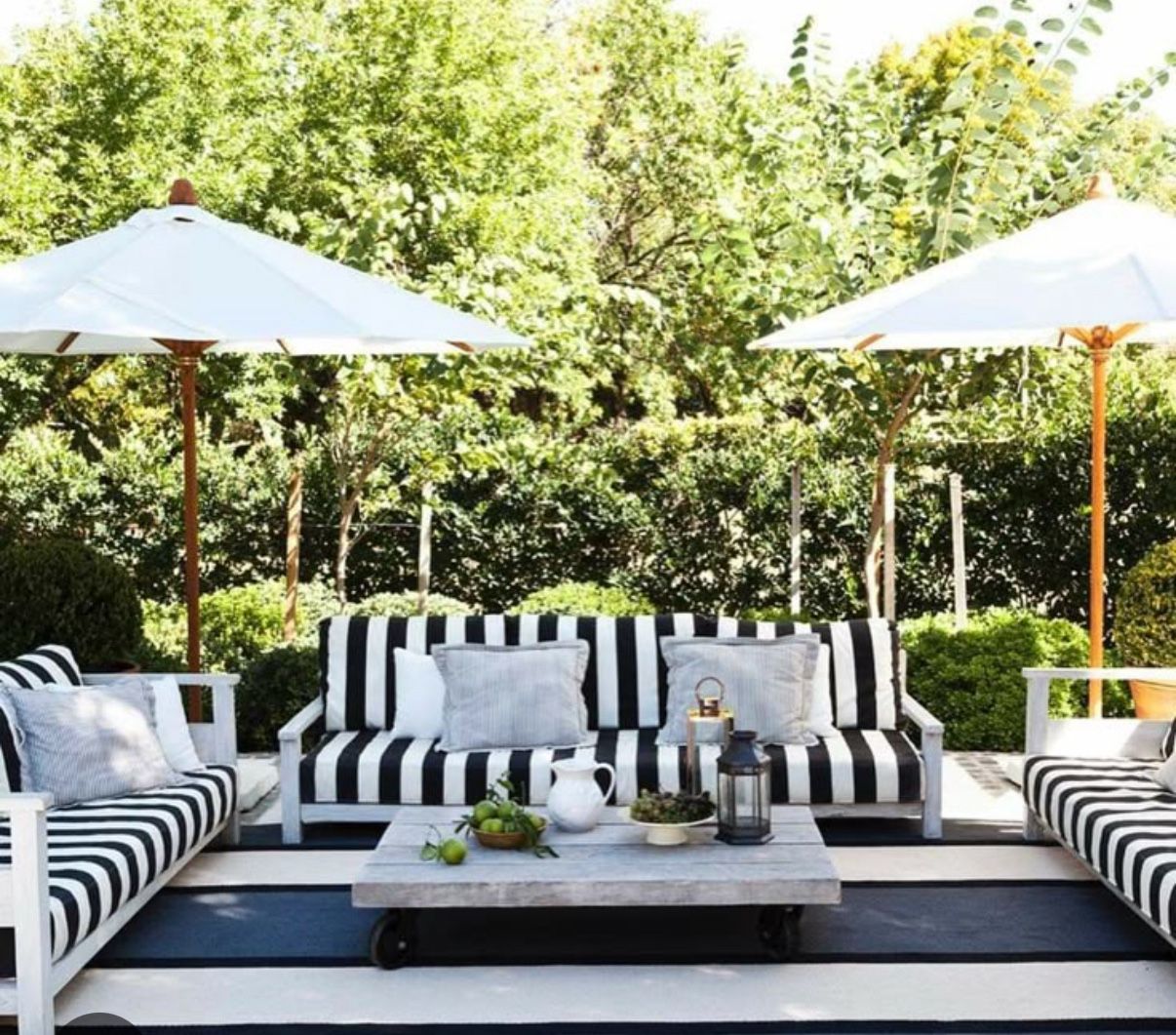 Great Outdoor Fabric Black & White