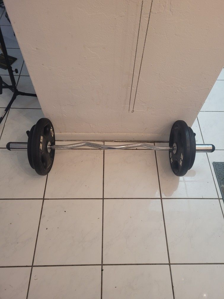 Rouge Weights Including Curl Bar