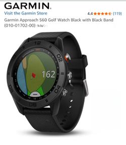 Garmin GPS golf watch $240 firm
