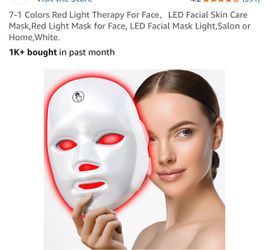 7-in-1 LED Light Therapy Facial Mask