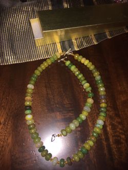 Handmade necklace & bracelet