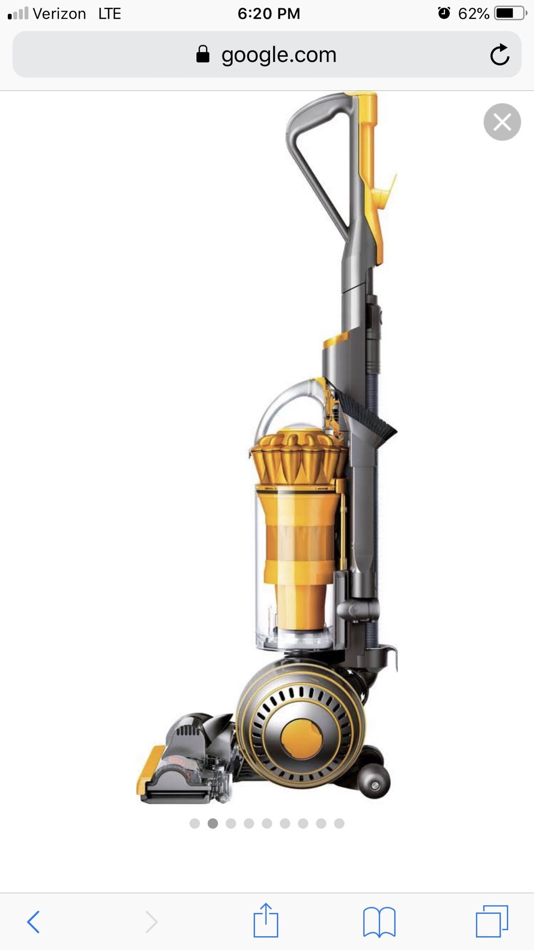 Dyson multi-floor vacuum