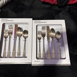 Gold Toned flat ware