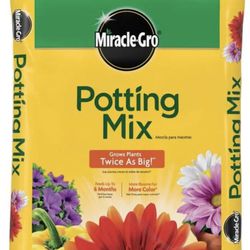 Miracle Gro Potting Mix Bags 