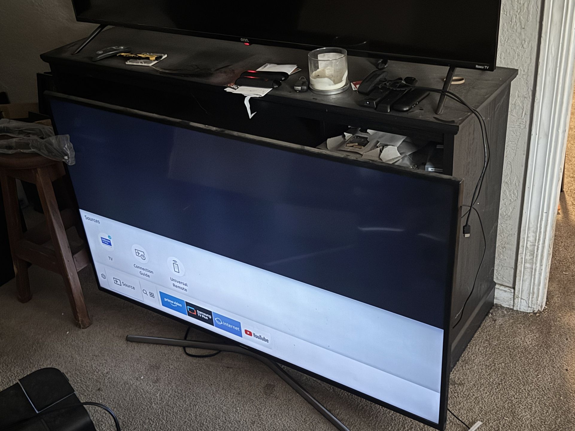 55 Inch Samsung Tv With Roku Box