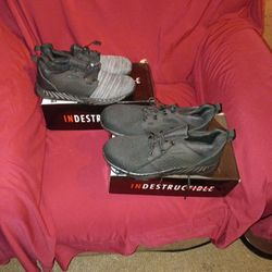 "Indestructible" Steel Toe Shoes..Size 10 1/2..(Brand New)..