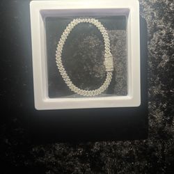 Moissanite Cuban Bracelet