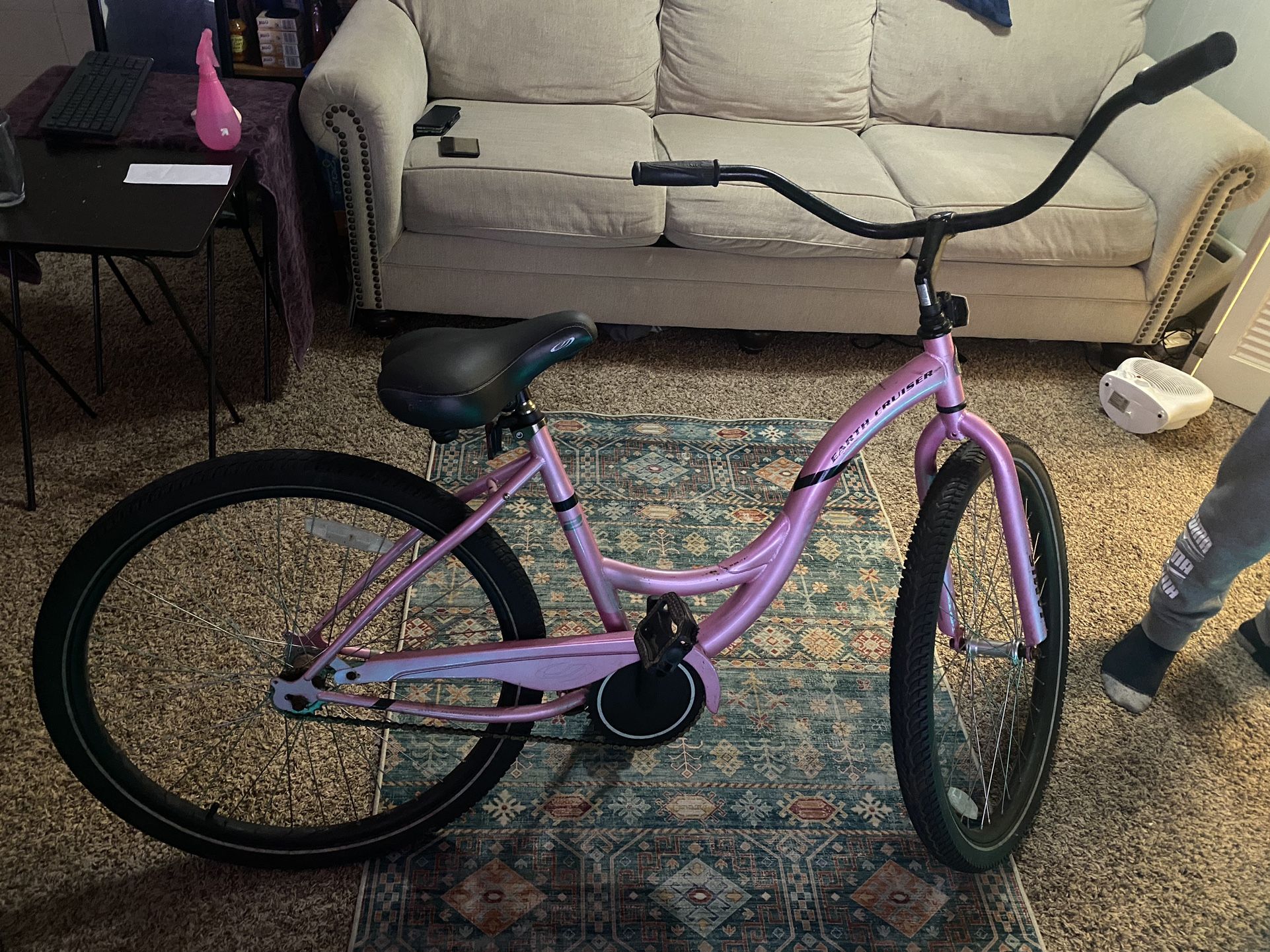 Pink Bike Cruiser 