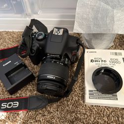 Canon Eos Rebel T6 Full Camera Kit 📸