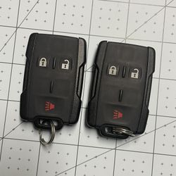 2 KEYFOB REMOTES FOR GM CHEVY GMC 