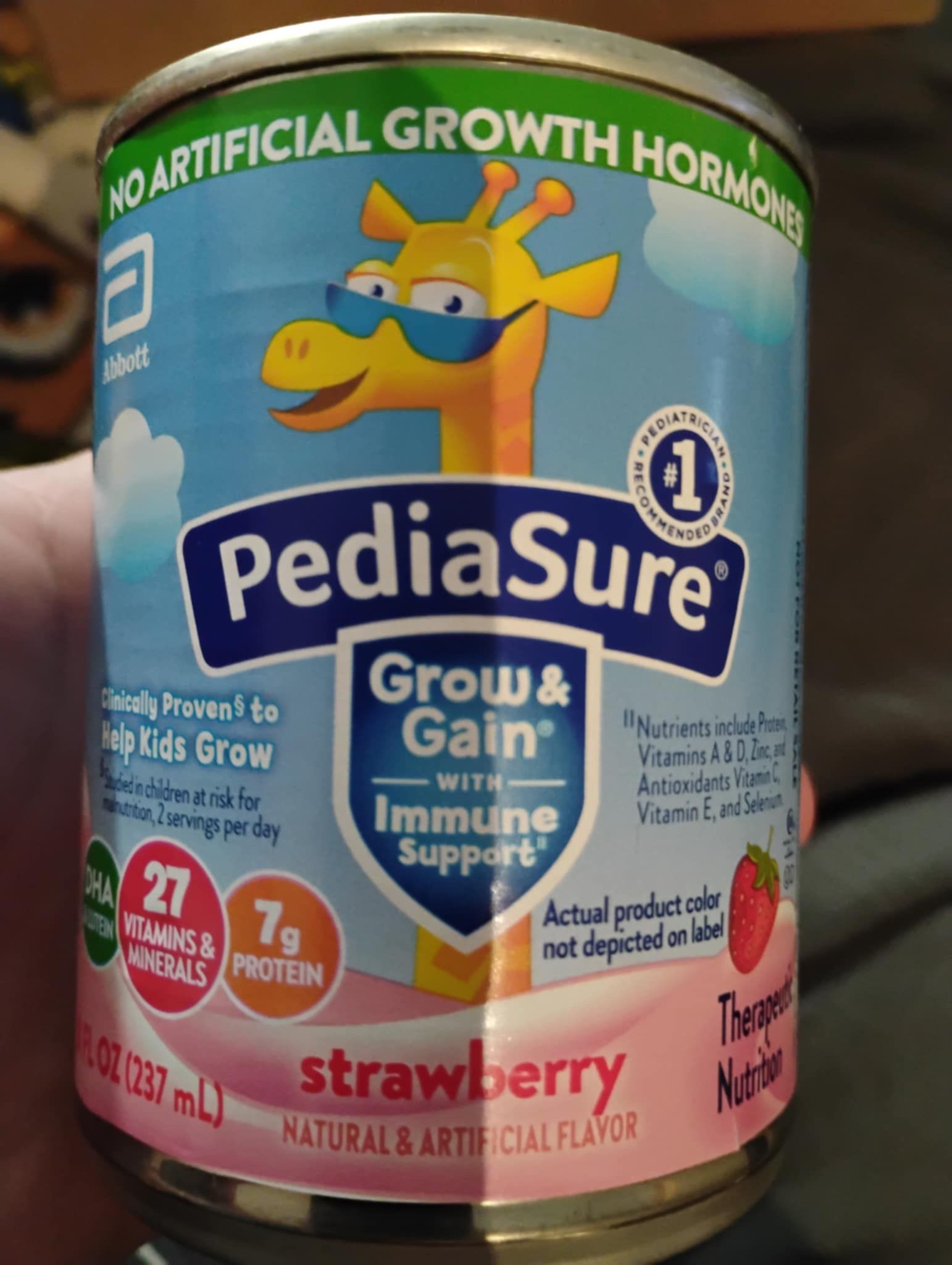 Brand New Strawberry, Pediasure