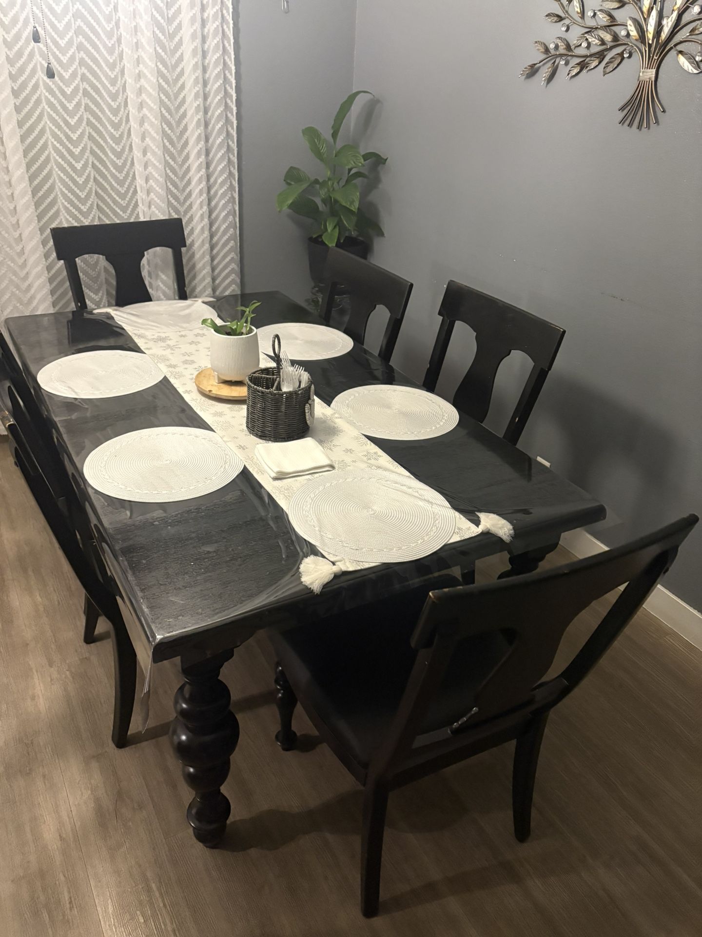 6 Chair Dining Table 