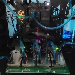 AI / ML Computer AOM-SXMV 4x V100s GPUs i9 149000 128GB DDR5
