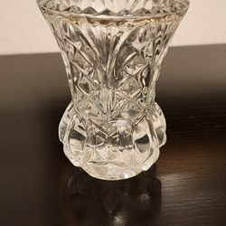 Lead Crystal Vase/Toothpick Holder