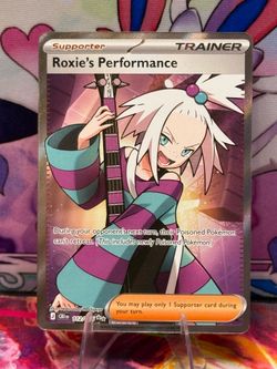 Roxie's Performance Trainer Card Mega Evolutions Chaos Rising 112/086