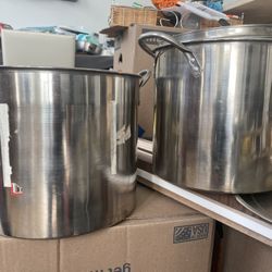 Stainless Steel Large Pots