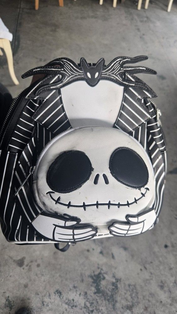 Loungefly Disney NBC Headless Jack Mini Backpack