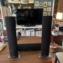 Definitive Technology Mythos 6 (pair Left & Right) and Mythos 7 (center)