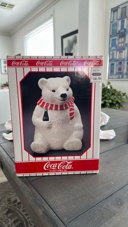 AI Overview That is a vintage 1994 Coca-Cola "Always Cool" Polar Bear Cookie Jar