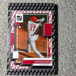 2022 Panini Donruss Shohei Ohtani #147 SSP 100 Border Variation-93/100