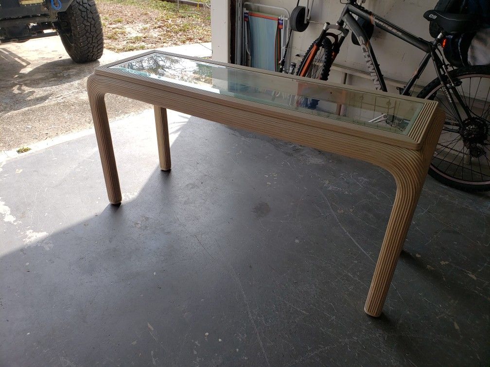 Library Table and round dining room table