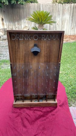 Drink-O-Rama Wooden Plinko Drinking Game