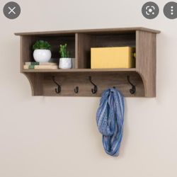 Prepac 36" Wide Hanging Entryway Shelf