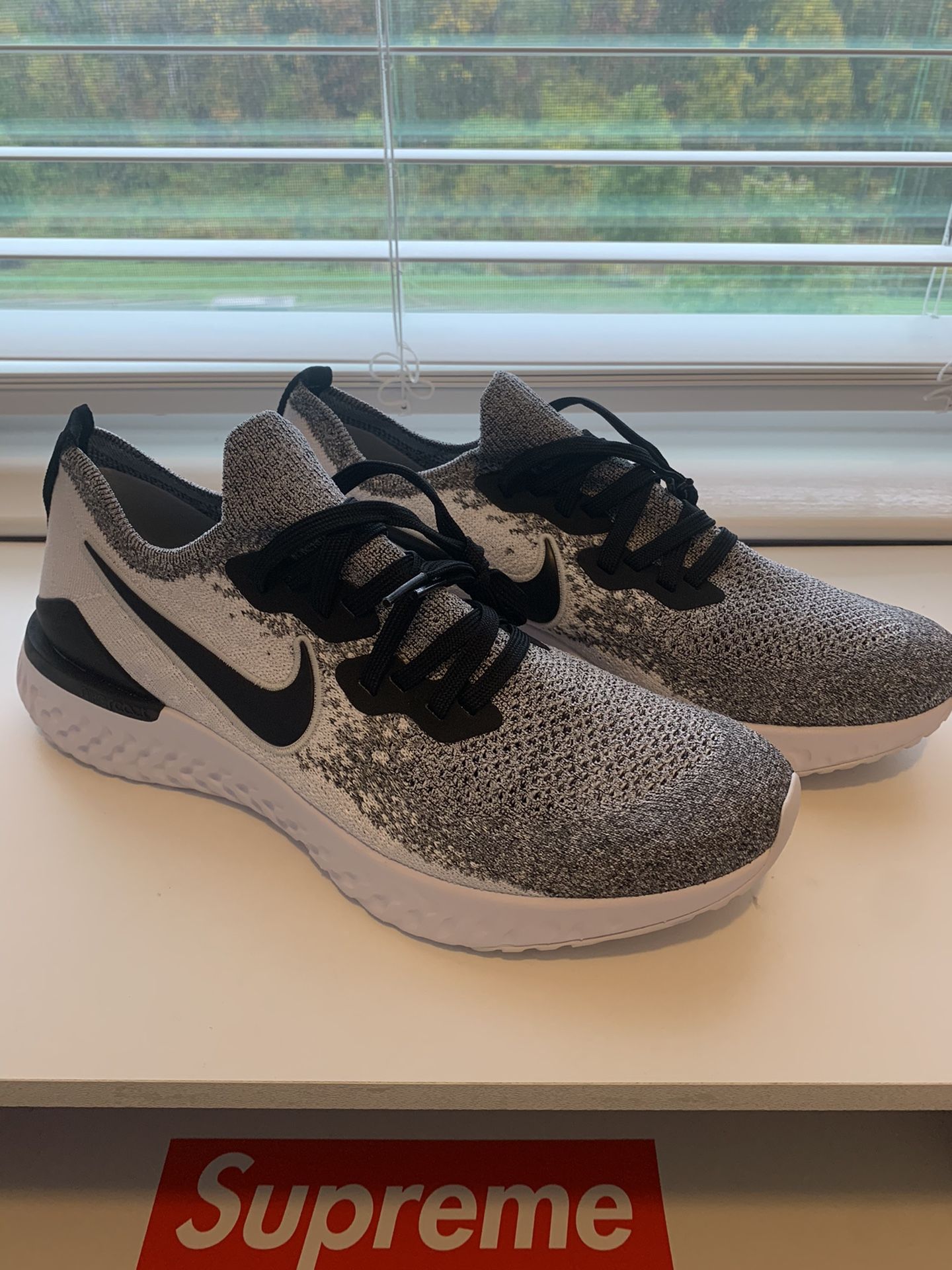 Brand new Nike epic react flyknit 2 Oreo